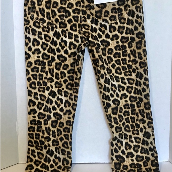 Leopard Print Skinny Jeans Size 1 - Picture 2 of 8